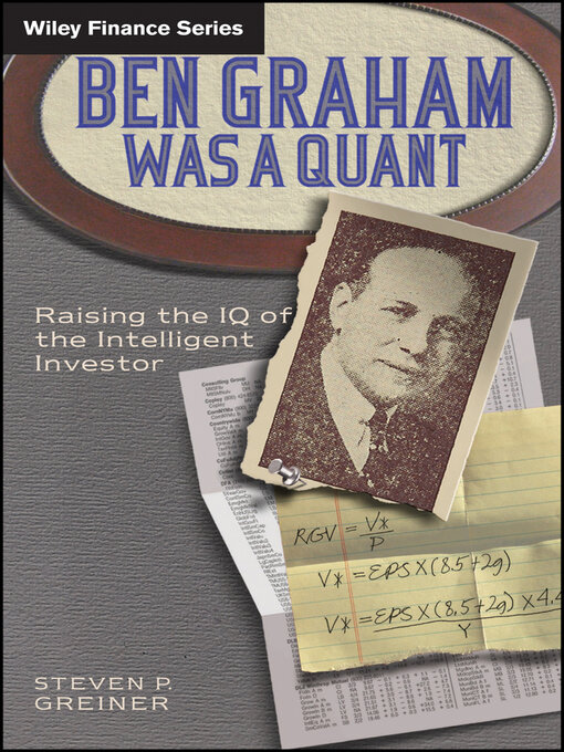 Title details for Ben Graham Was a Quant by Steven P. Greiner - Available